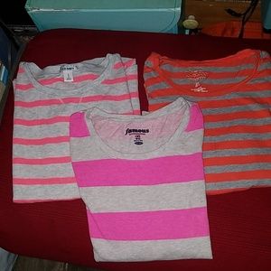 Bundle of 3 girls long sleeve Old Navy shirts
